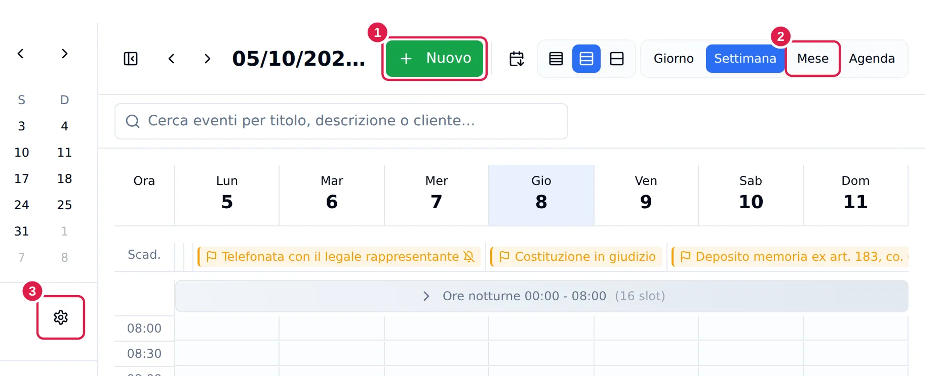Calendario