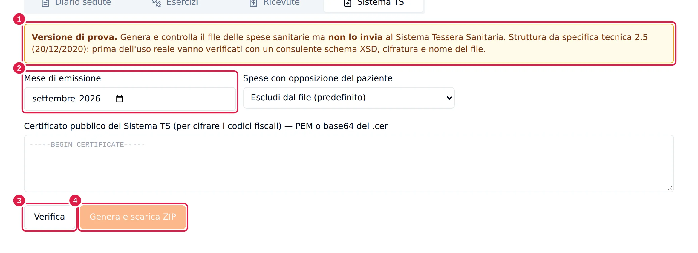 Il Sistema TS